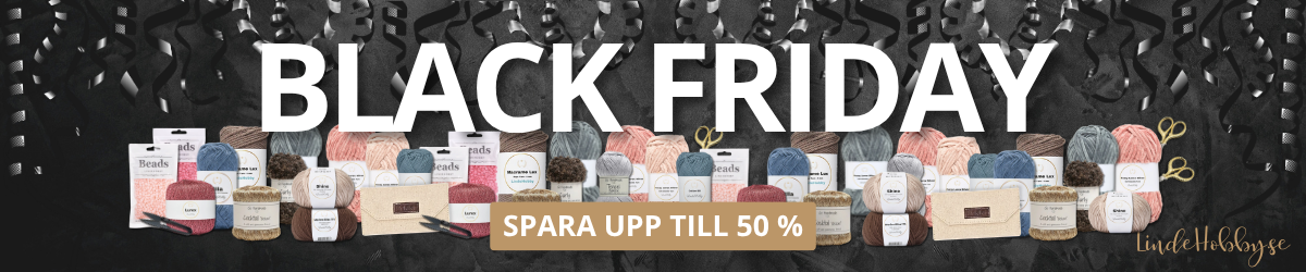 Black Friday 2026 hos LindeHobby – spara upp till 50 %