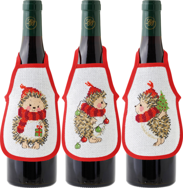 Broderikit Igelkott 10 x 15 cm