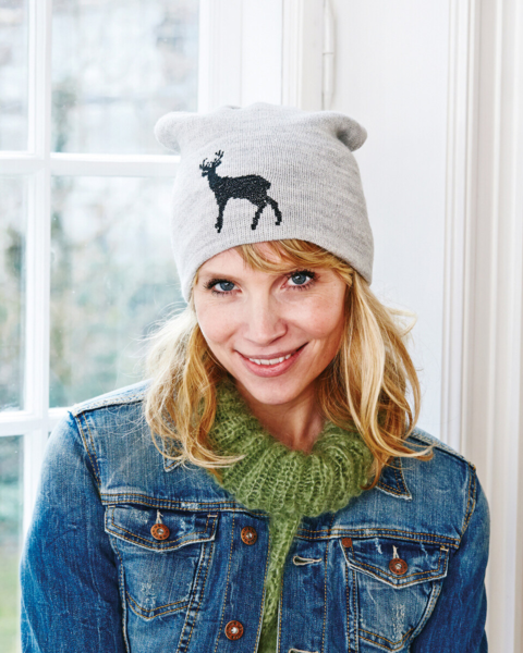 Broderikit Kronhjort kit 7 x 9 cm