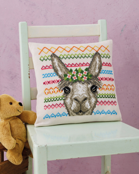 Broderisats Alpaka 30 x 30 cm