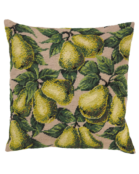 Broderikit Päron 40 x 40 cm