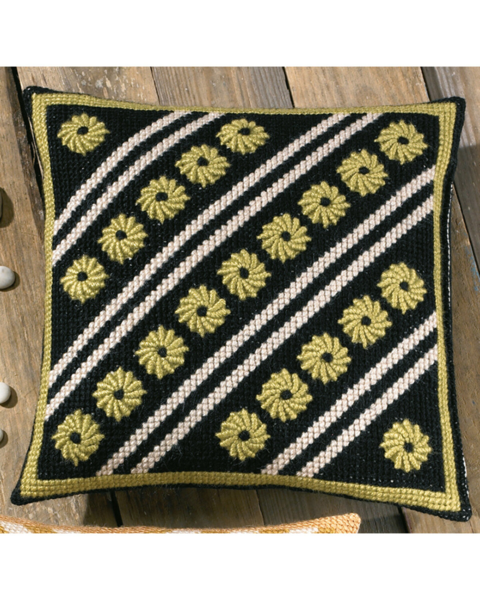 Broderikit Kuddfodral inkl. m. 32x32 cm