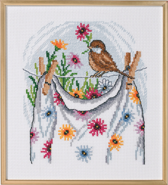 Broderikit Tvätten R5721 33 x 37 cm