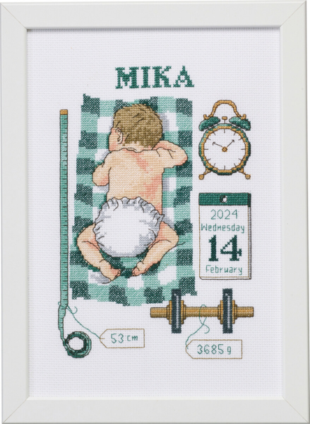 Broderikit Dopminne Mika 21 x 30 cm