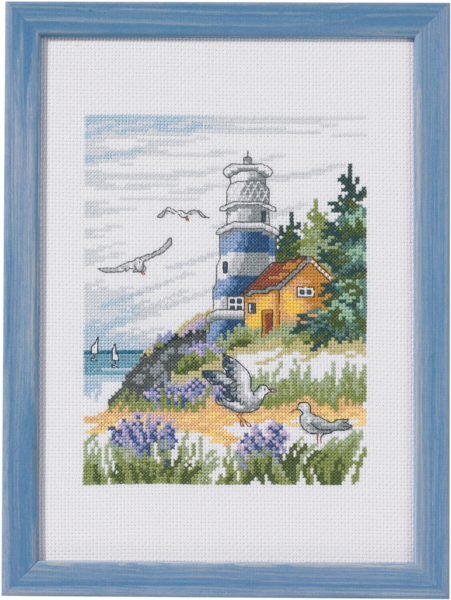 Broderikit Fyrtornet 20x28 cm R5386