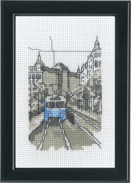 Broderikit Göteborg 10 x 15 cm