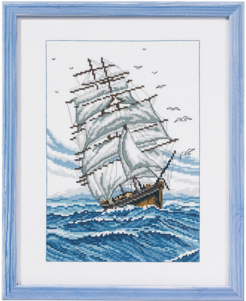 Broderikit Skonert R5392 26 x 33 cm