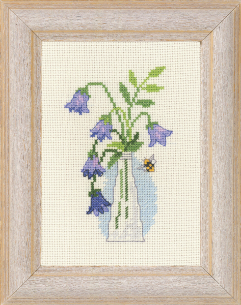 Broderikit Klockblomma R5406 13 x 18 cm
