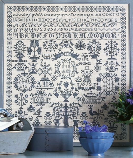 Broderikit Namnduk 55 x 58 cm