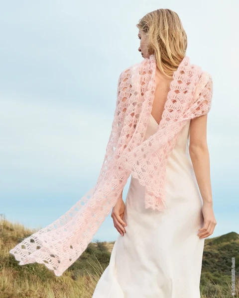 9261001_M15 Modell 15 - Natural Knits 1: Sjal