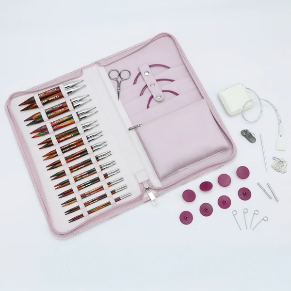 KnitPro Symfonie 2 Utbytbara Rundstickor Set, Grande, 13 cm
