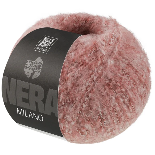 Lana Grossa Milano 15 Rosamelerad