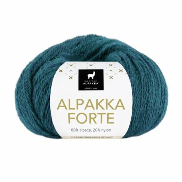 Du Store Alpakka Forte 723 Mörk petrol