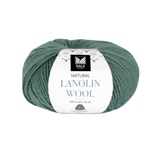Dale Lanolin Wool 1430 Grågrön
