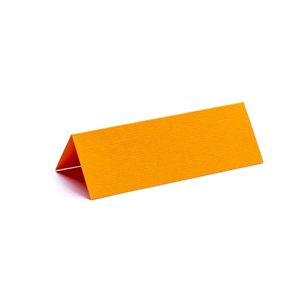 Paper Exclusive Placeringskort, 240 g, 10 x 7 cm, 10 st Orange
