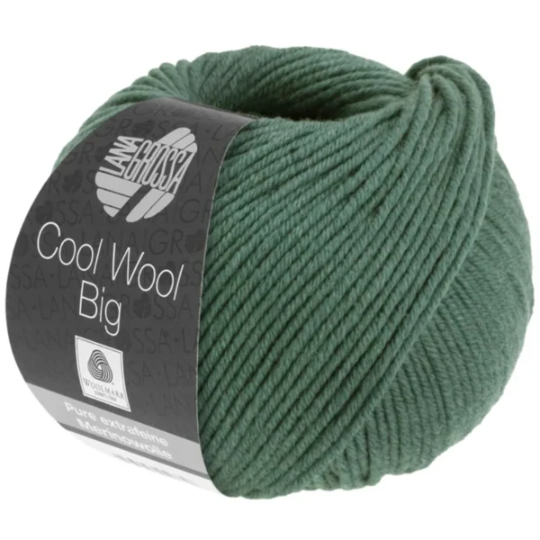 Lana Grossa Cool Wool Big 1004 Mosgrön
