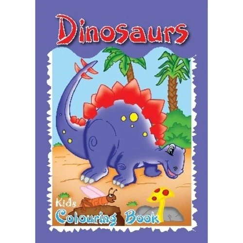 Målarbok A4 Dinosaurier, 16 sidor
