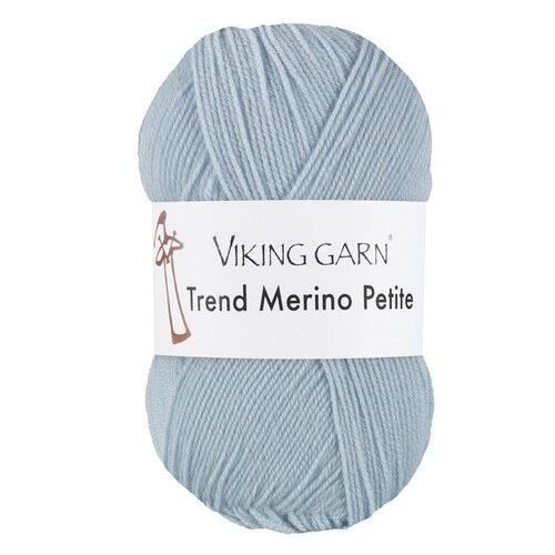 Viking Trend Merino Petite 380 Ljus blå