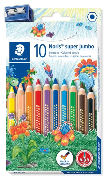 STAEDTLER Noris Super Jumbo färgpennor