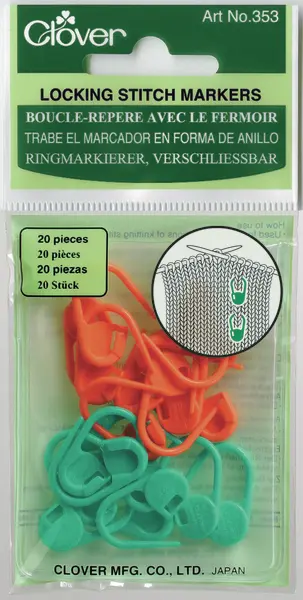 Clover Markeringslås (orange/grön)