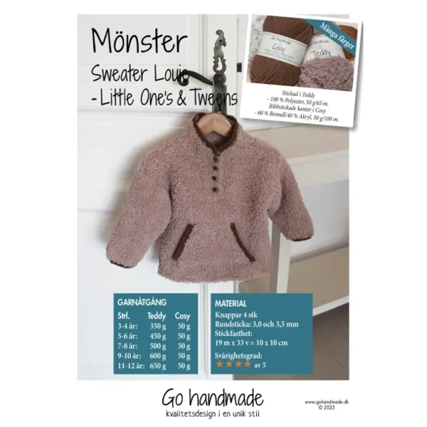 87126 Sweater Louie - Little One's & Tweens