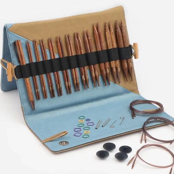 KnitPro Ginger Normal Utbytbara Rundstickor Set, Grande, 13 cm