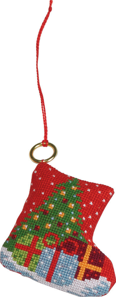 Broderikit Gran och gåvor 7 x 8 cm