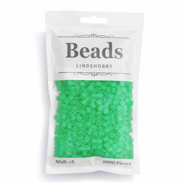 LindeHobby Beads Translucent 05 Grön