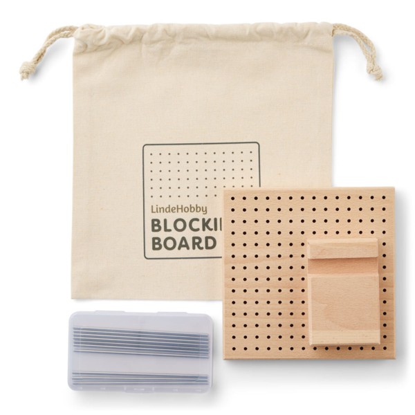 LindeHobby Blockingplatta, Trä, 15x15 cm