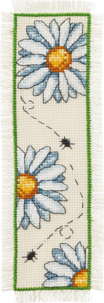 Broderikit Margueriter 7 x 22 cm