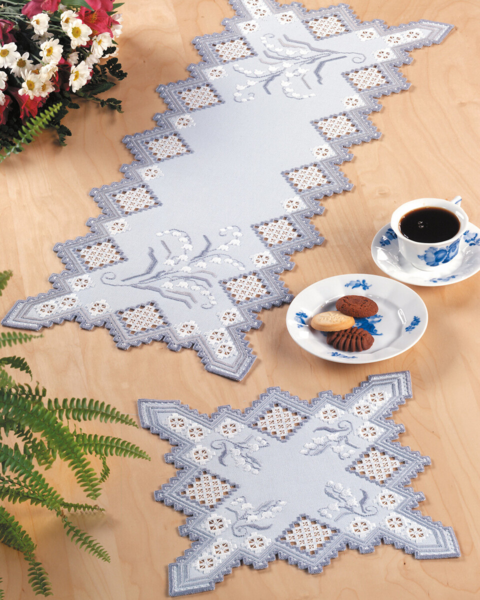 Broderikit Hardanger 29 x 29 cm