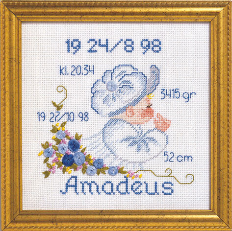 Broderikit Dop Amadeus R 5420/82 19 x 19 cm