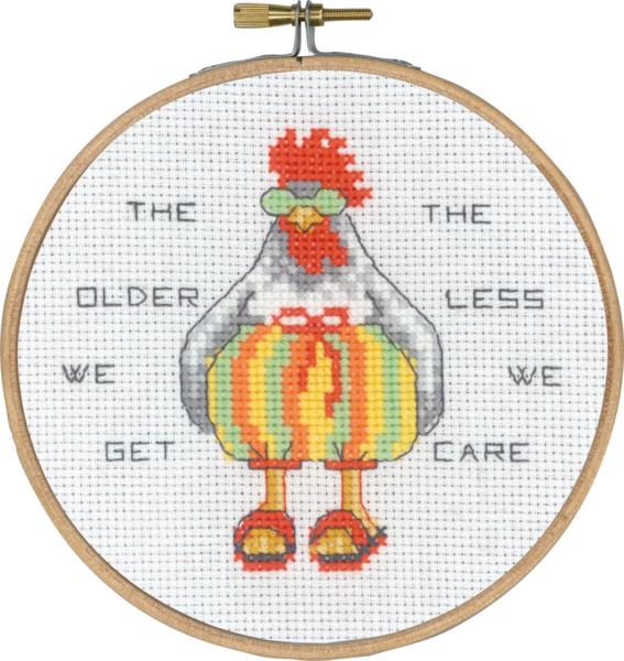 Broderikit Ju äldre vi blir m/5810/13 13 Ø