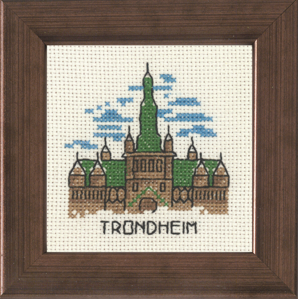 Broderikit Trondheim 10 x 10 cm R5370