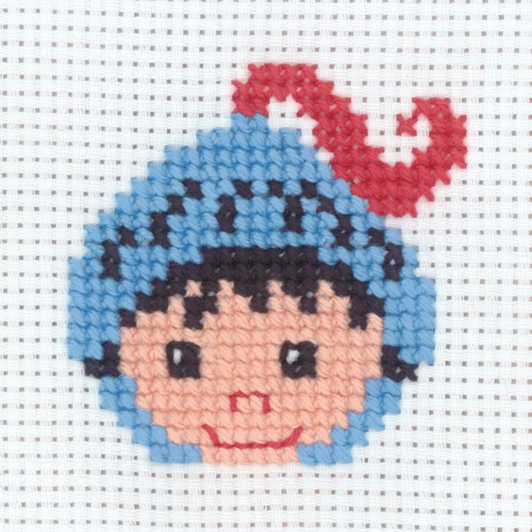 Broderikit Riddare 8 x 8 cm