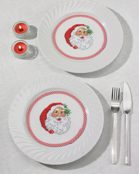 Broderisats Tomteflaska Ø16 cm