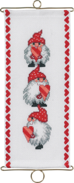 Broderikit Jul klädeshängare 5118/12