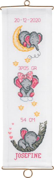 Broderikit Dop Josefine m/5188/14 14 x 44 cm