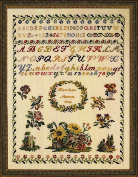 Broderikit Karoline Marca 1819 37 x 47 cm