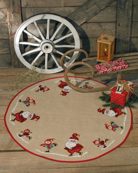 Broderikit Skridskoåkning 120 Ø