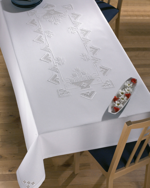Broderikit Hardanger 138 x 210 cm