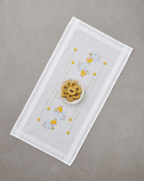 Broderikit Änglar 40x80 cm