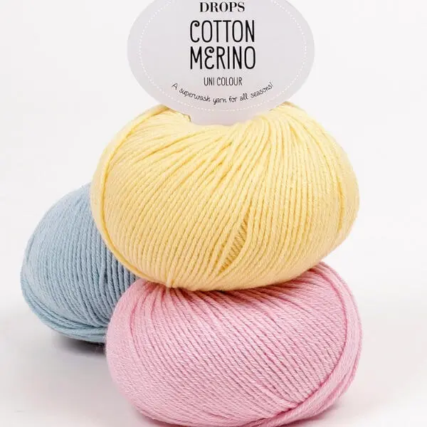 DROPS COTTON Merino - Köp garn och hobby billigt här