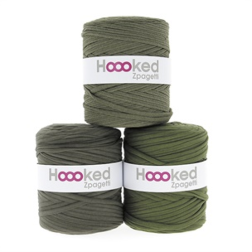 Hoooked Zpagetti 50 Olive Shades