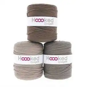 Hoooked Zpagetti 03 Taupe nuancer
