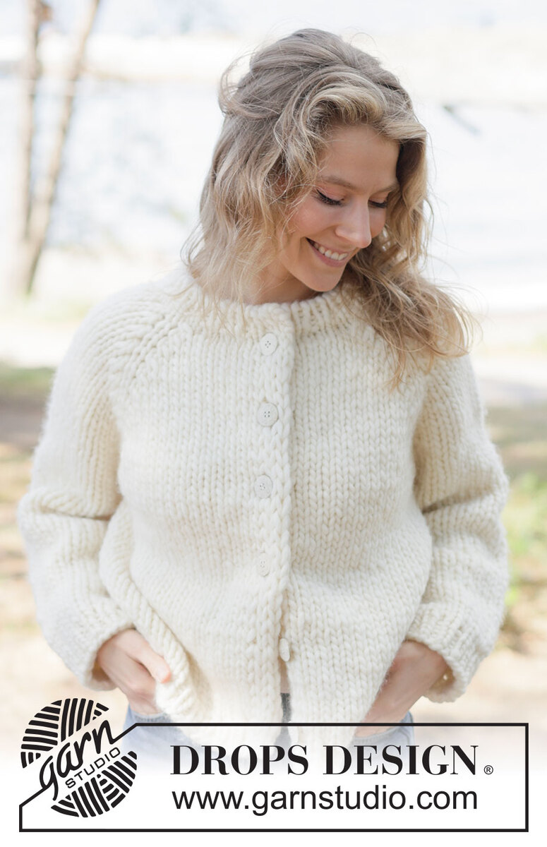 264-25 Quiet Hours Cardigan by DROPS Design