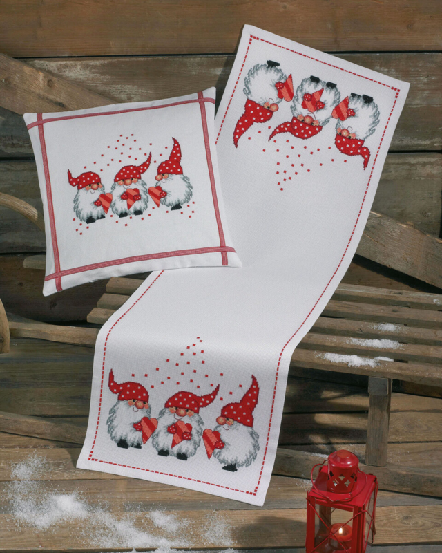 Broderikit 3 tomtar 36 x 108 cm