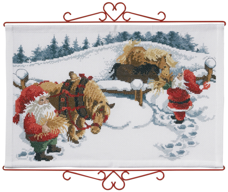 Broderikit Häst och vagn B 5125/60 60 x 38 cm