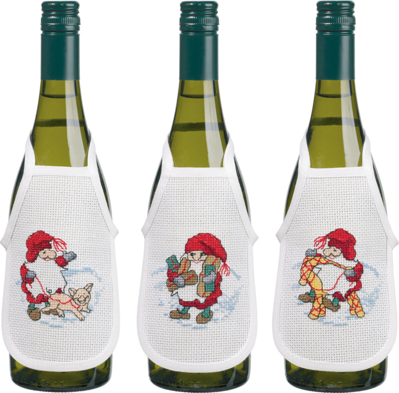 Broderikit Tomtesamling 3 st