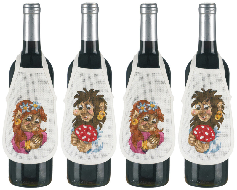 Broderikit Trollhuvuden 2 Pk 0330B x 2 st